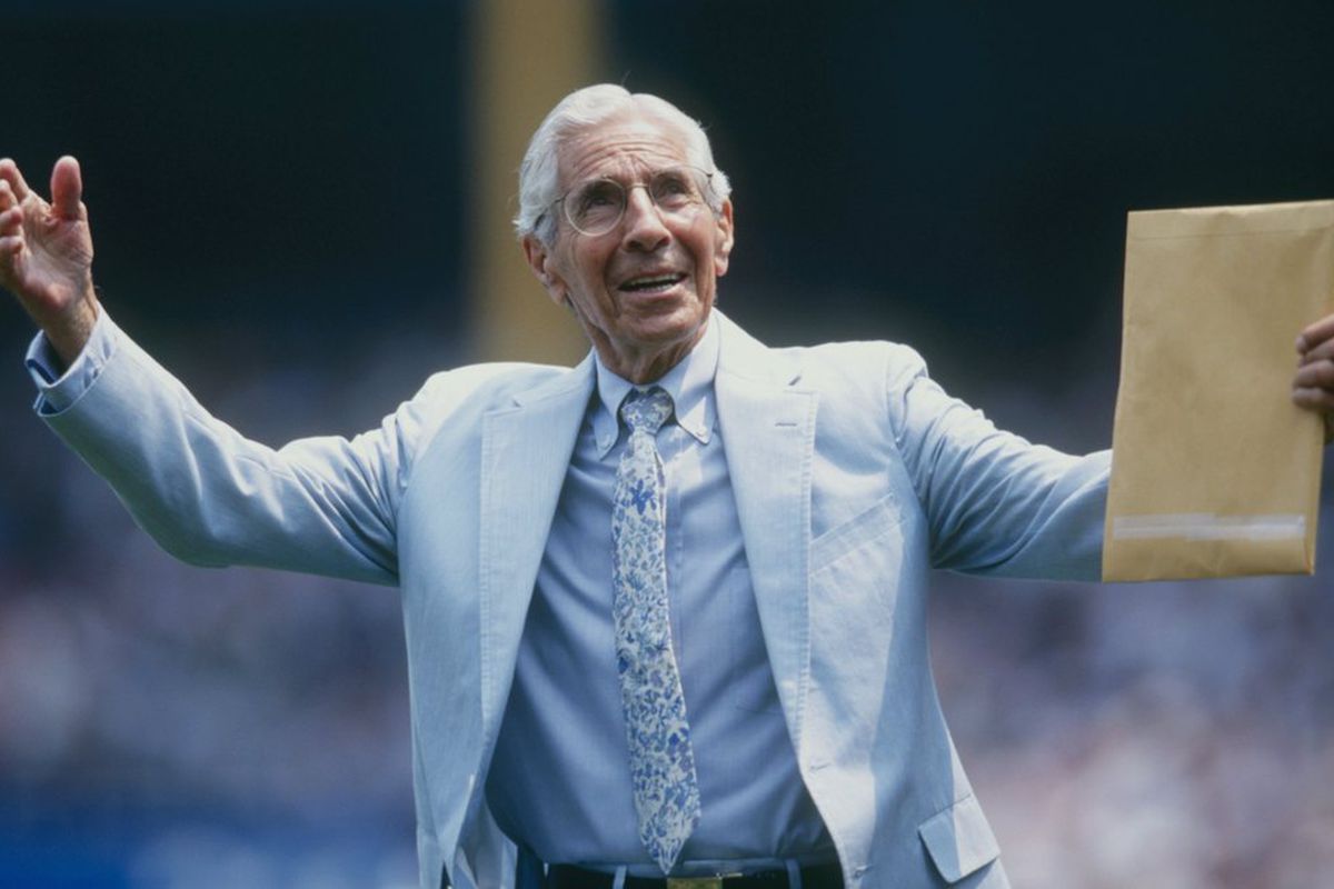 <strong>Phil Rizzuto</strong>. (Photo by Vincent Laforet/Getty Images)