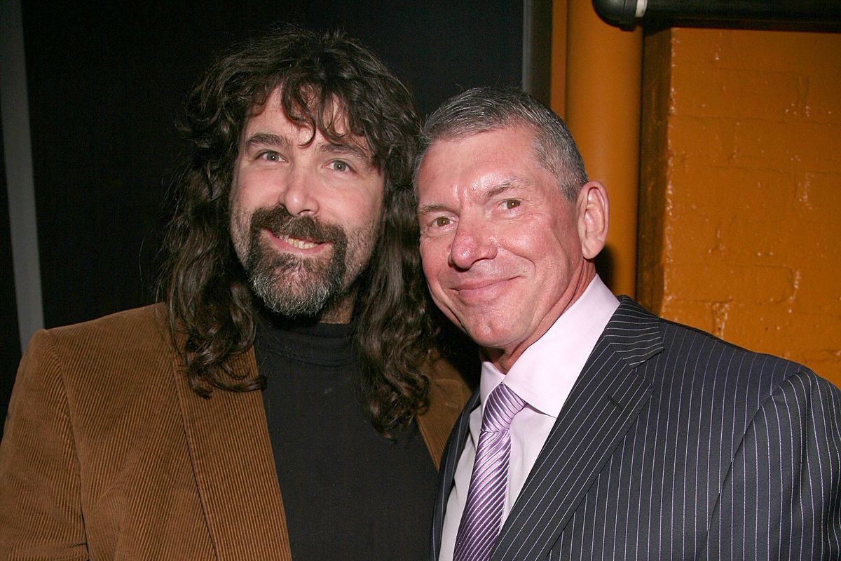 The relationship between Mick Foley and the McMahon family hasn't always been as warm as it is now.