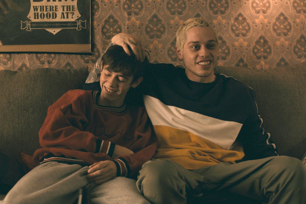 Griffin Gluck and Pete Davidson in Big Time Adolescence