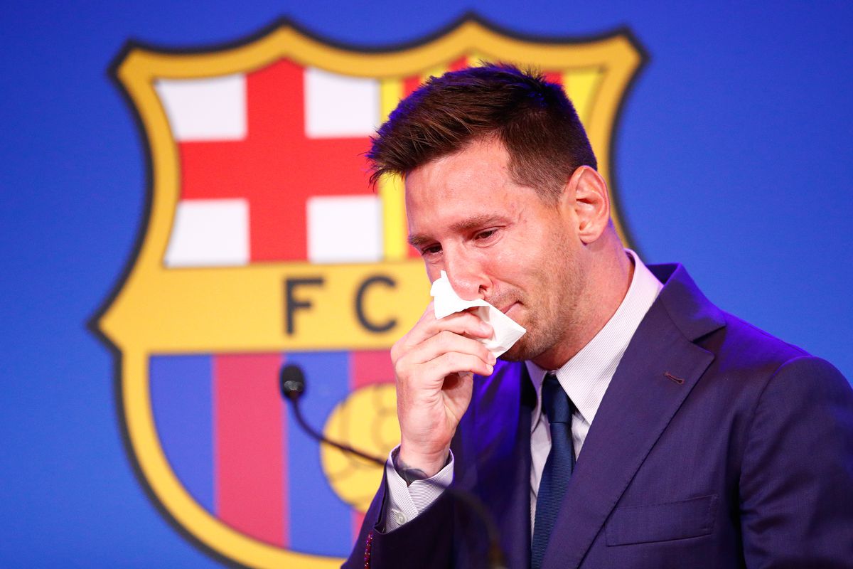 Lionel Messi says tearful goodbye to Barcelona - Barca Blaugranes