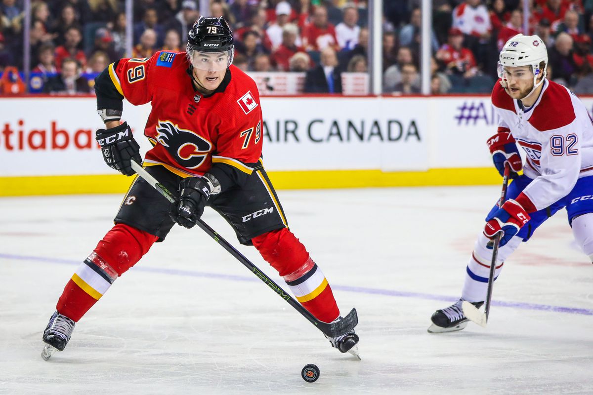 NHL: Montreal Canadiens at Calgary Flames
