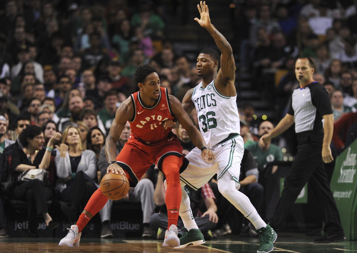 NBA: Toronto Raptors at Boston Celtics. 