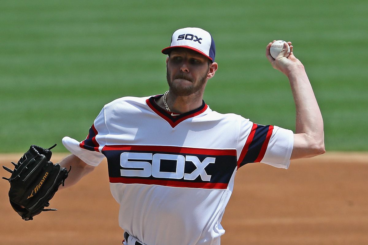 Chris Sale sent home for cutting up White Sox throwback jerseys