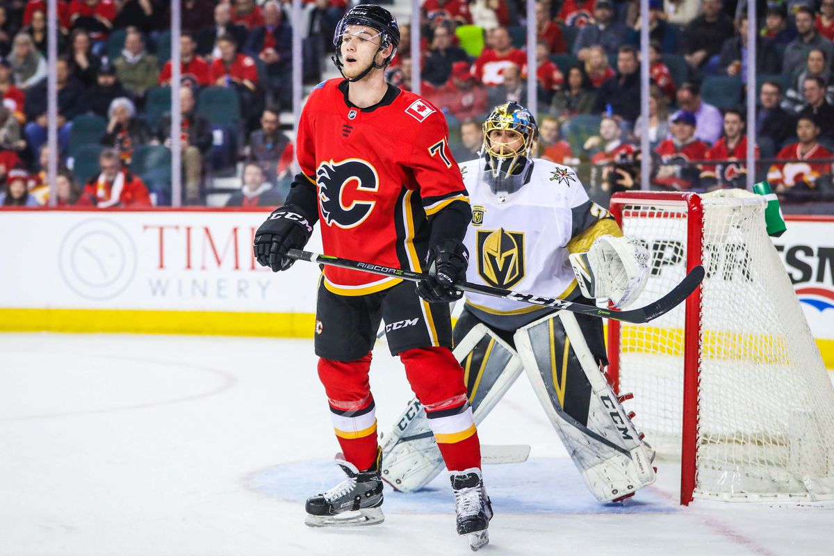 NHL: Vegas Golden Knights at Calgary Flames