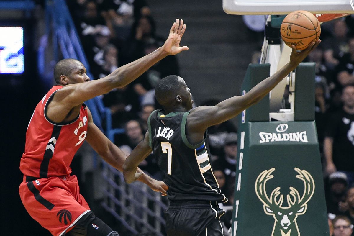 NBA: Playoffs-Toronto Raptors at Milwaukee Bucks