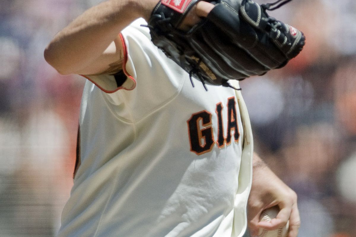 Aug 2, 2012; San Francisco, CA, USA; San Francisco Giants starting pitcher Barry Zito (75) pitches against the New York Mets during the second inning at AT&T Park.  Mandatory Credit: Ed Szczepanski-US PRESSWIRE