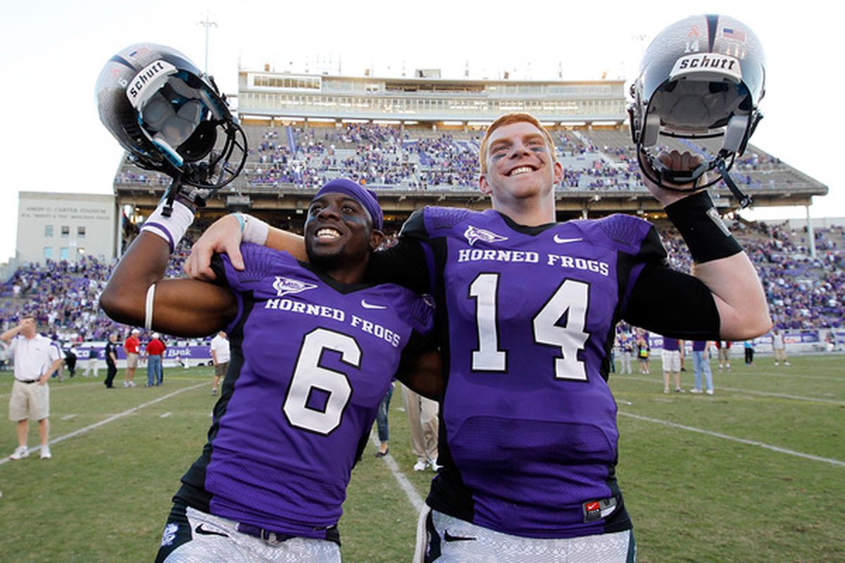 Where would TCU and the Mountain West fit among the BCS conferences? (Photo by Tom Pennington/Getty Images)