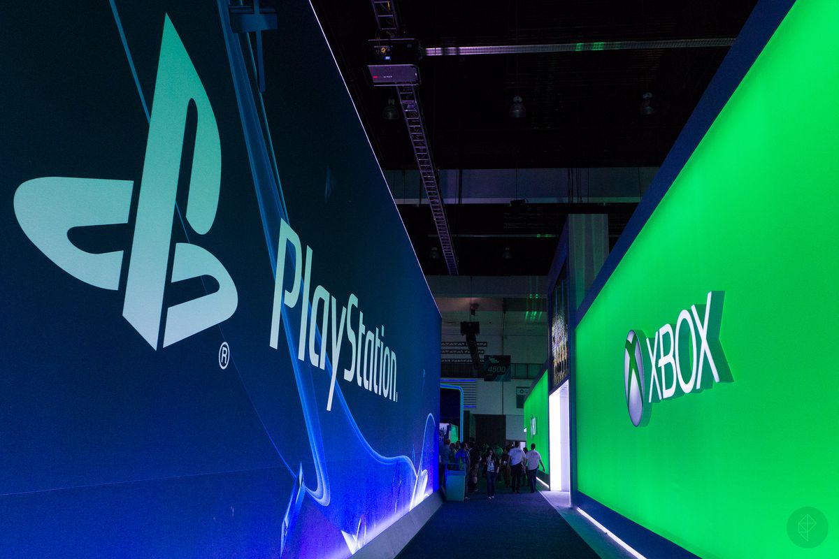 E3 2014 - PlayStation/Xbox hallway