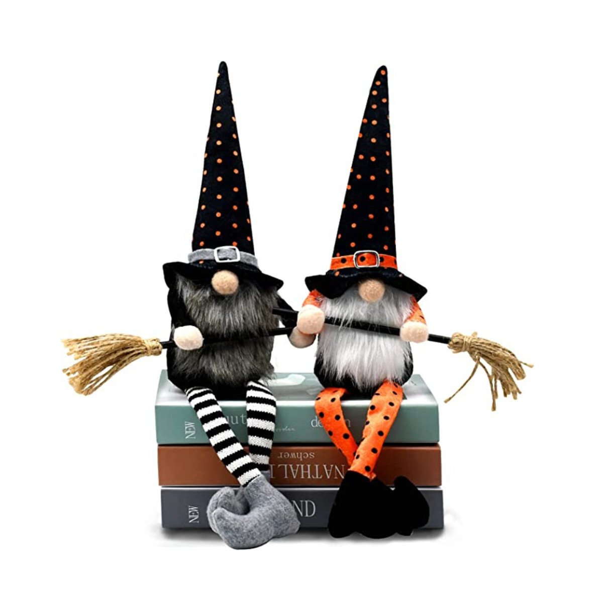 YuQi Halloween Witch Gnomes