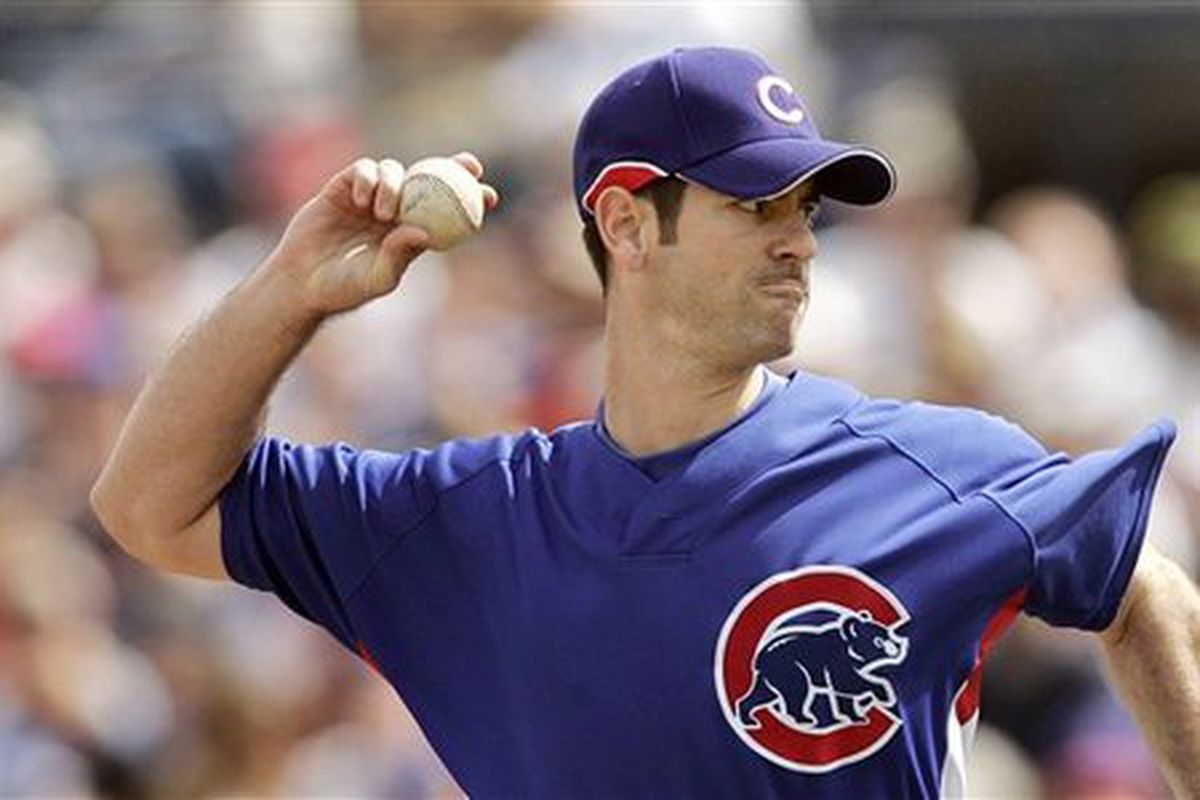Mark Prior last pitched in the Major Leagues with the Chicago Cubs in 2006.