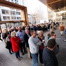 Opening night of the musical Hamilton, at the George S. and Dolores Doré Eccles theater in Salt Lake City on Wednesday, April 11, 2018.