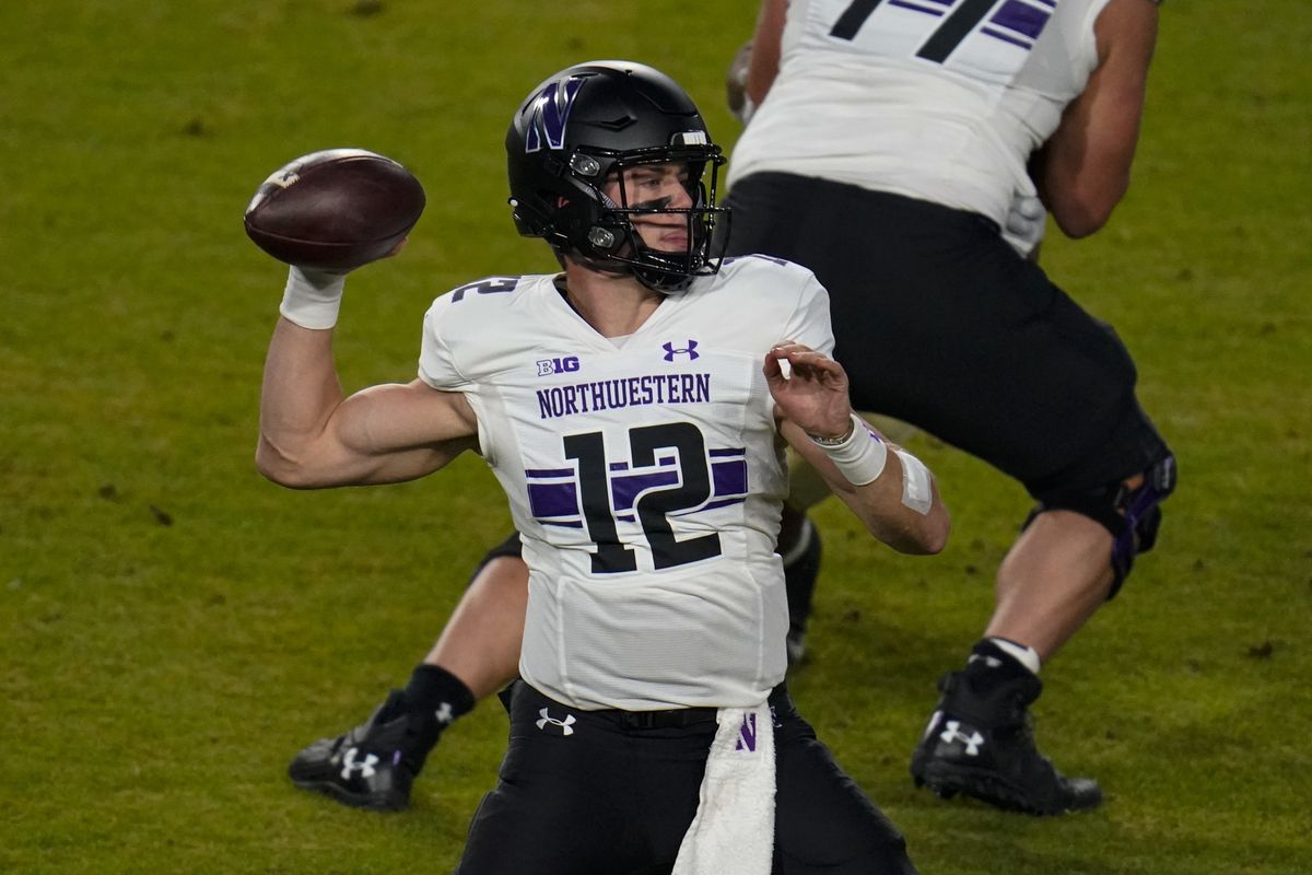 Northwestern quarterback Peyton Ramsey matched a career best with three touchdown passes against Purdue last week while matching a season high by throwing for 212 yards.&nbsp;