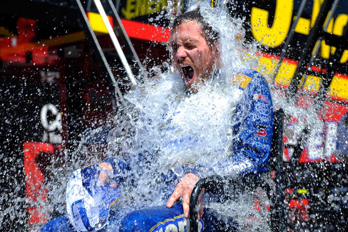 many people across the country including Brian Vickers took part in the Ice Bucket Challenge last week to raise awareness for Lou Gehrig`s Disease