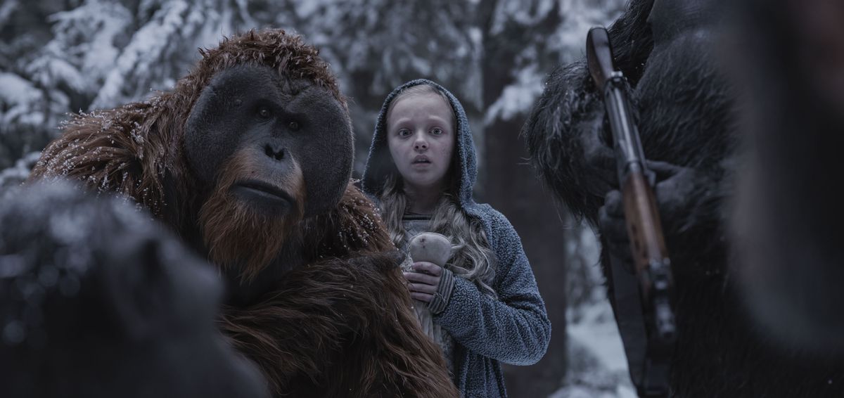 The line between human and ape blurs in War for the Planet of the Apes