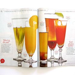 The Most Appropriately Titled Thanksgiving Section Award: the cocktails in the Crowd-Pleaser feature, Cooking Light