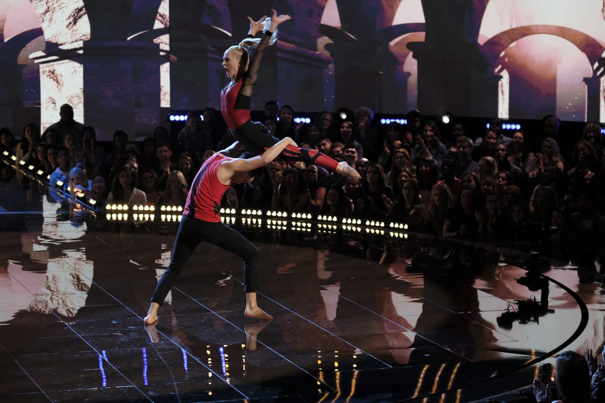 WORLD OF DANCE -- "Duels" Episode 210 -- Pictured: Charity & Andres -- (Photo by: Justin Lubin/NBC)