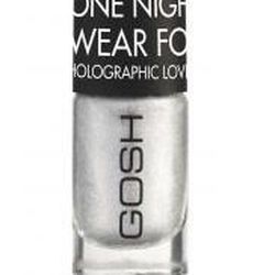 <a href="http://www.gosh.ie/item.php?id=162&cat=22&sub=32&category=Nails" target="_blank">Gosh Cosmetics Holographic Hero nail polish</a>, $12.89, Gosh Cosmetics