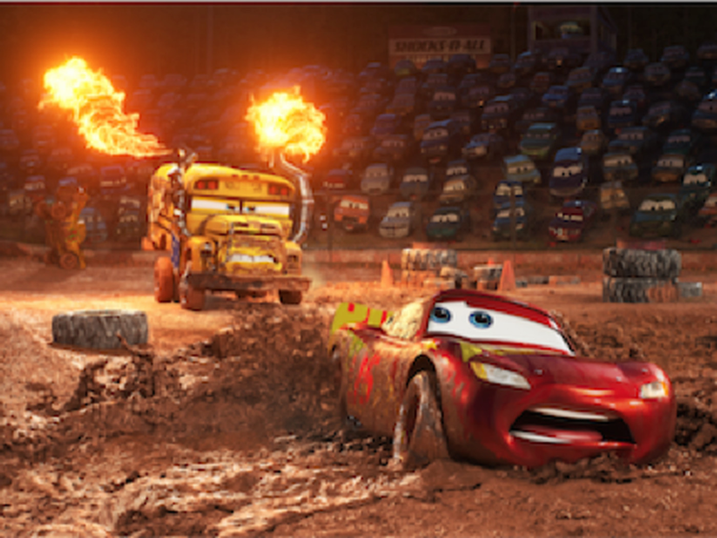 Cars 3 new trailer gives best look yet at Lightning McQueen's terrifying  crash - Polygon