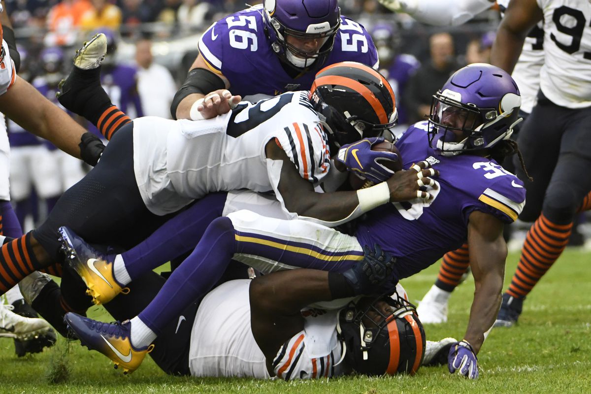 NFL DFS Monday Night Football Picks: Minnesota Vikings vs. Chicago Bears  Showdown Breakdown