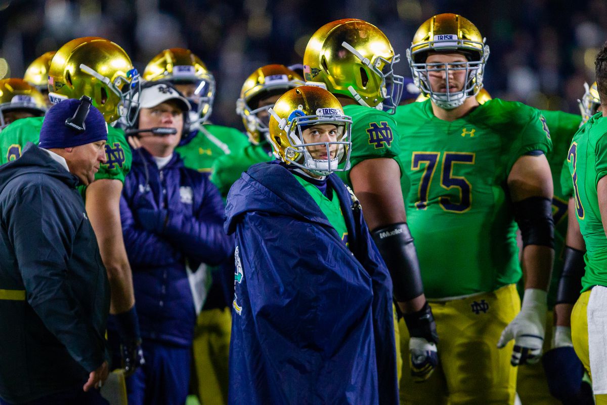 notre dame football cold