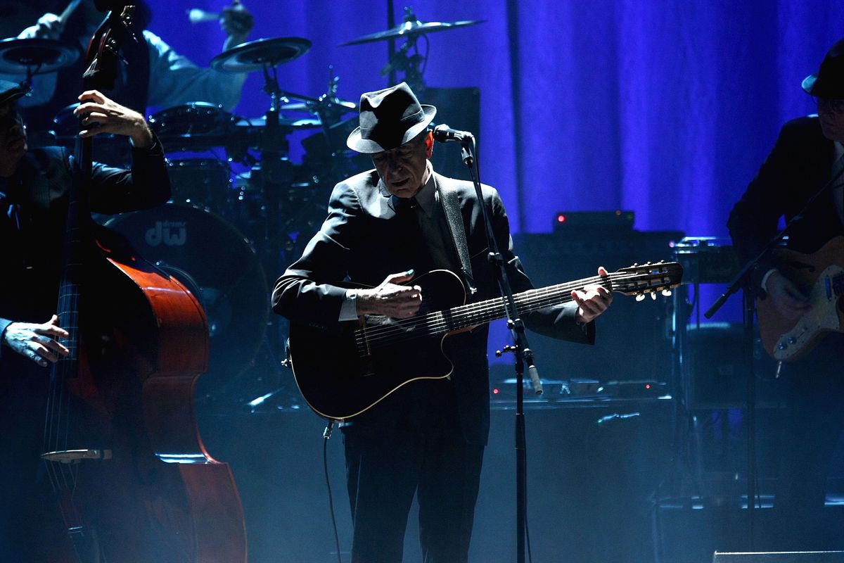 Leonard Cohen Performs at the Beacon Theatre