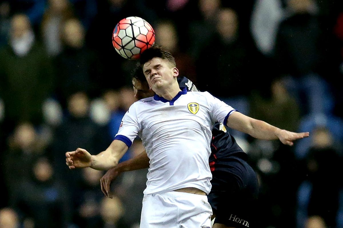 Sam Byram in potentially his last Leeds United game.