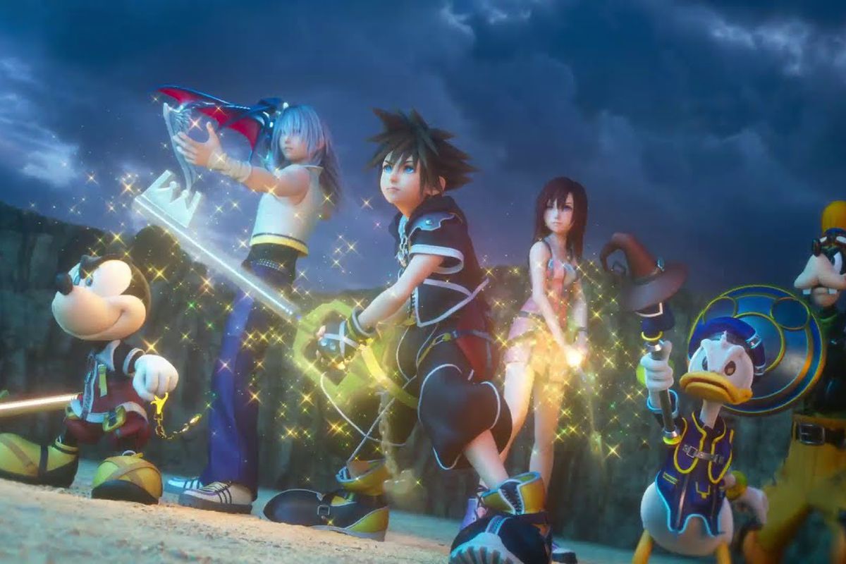 The cast of Kingdom Hearts 3