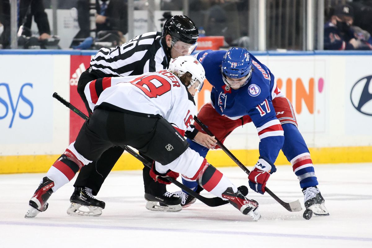 NHL: NOV 14 Devils at Rangers