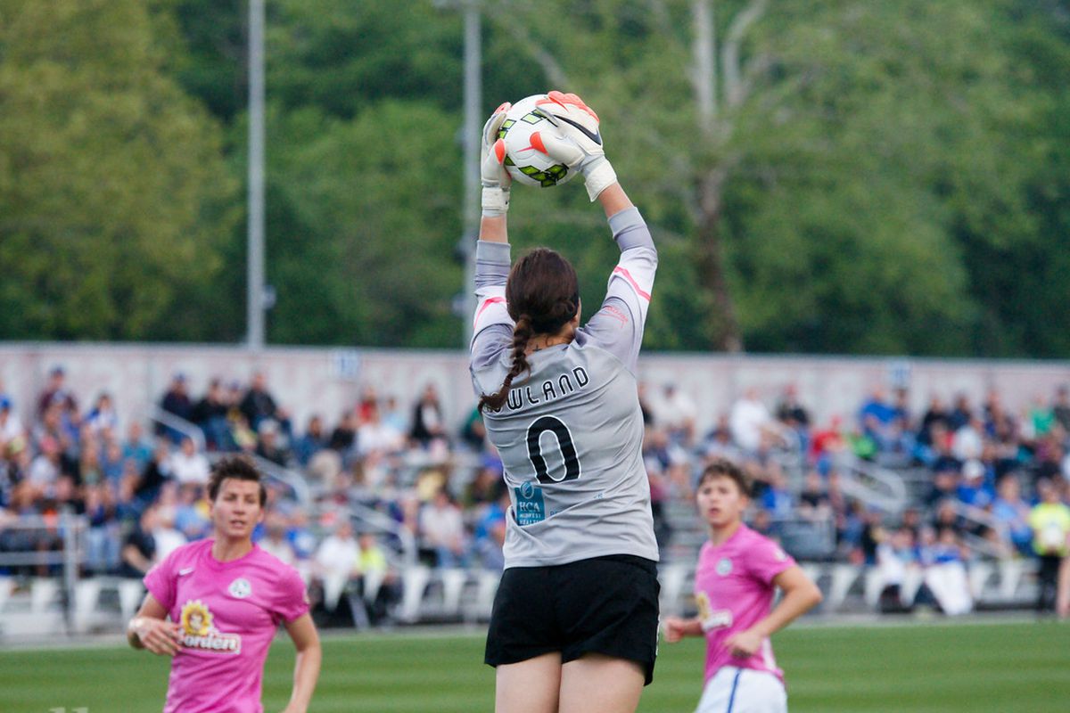 Rookie keeper Rowland made a good start for FCKC