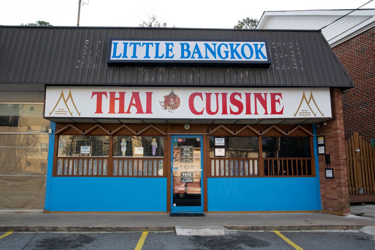 Little Bangkok Thai-Chinese restaurant on Cheshire Bridge Road in Atlanta.