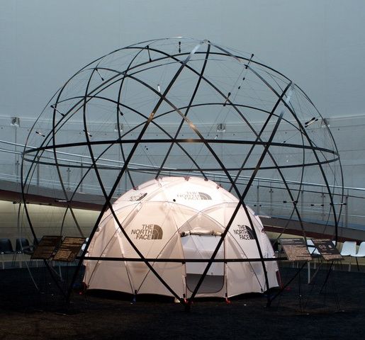 North Face introduces a groovy geodesic dome tent - Curbed