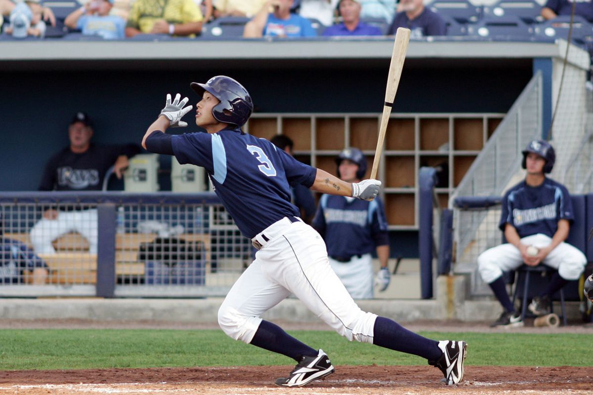 Tampa Bay Rays shortstop prospect Hak-Ju Lee (photo by Nick Martinez/Courtesy of Charlotte Stone Crabs)