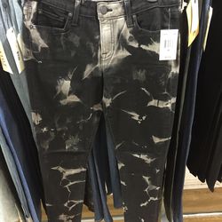 Black denim Textile pants, $50 (were $218)