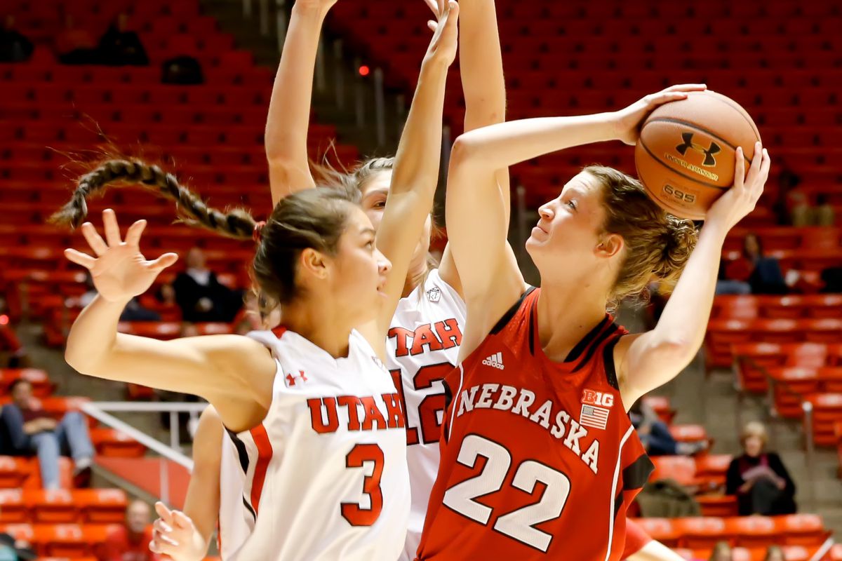 Malia Nawahine and the Utes proved no match for the Cornhuskers.