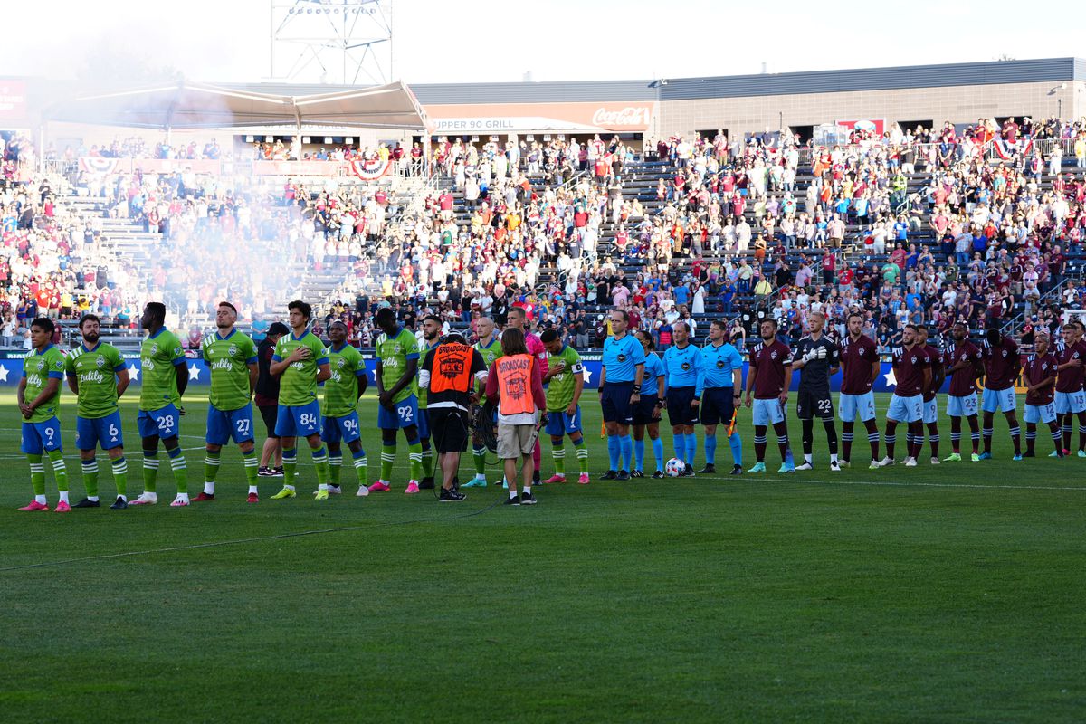 MLS: Seattle Sounders FC at Colorado Rapids