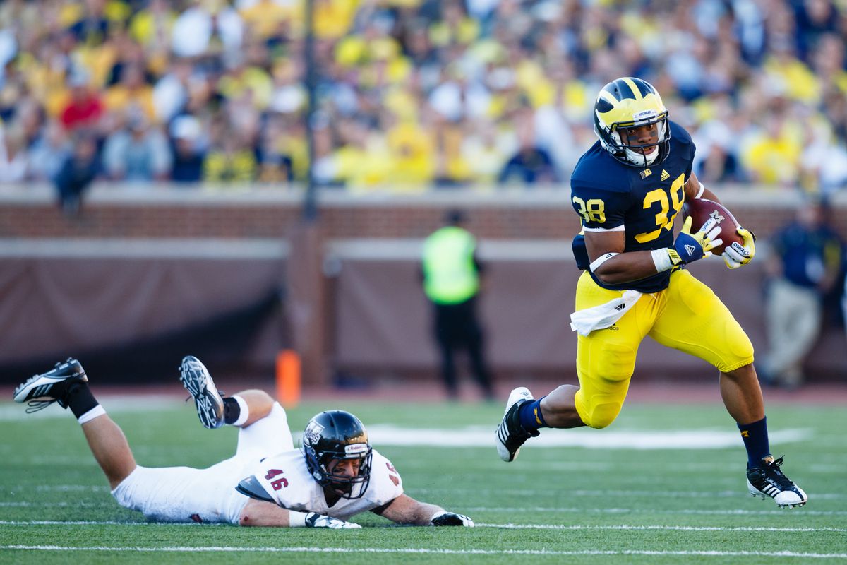 DeVeon Smith will look to unseat Thomas Rawls as one of Michigan's relied upon backups.