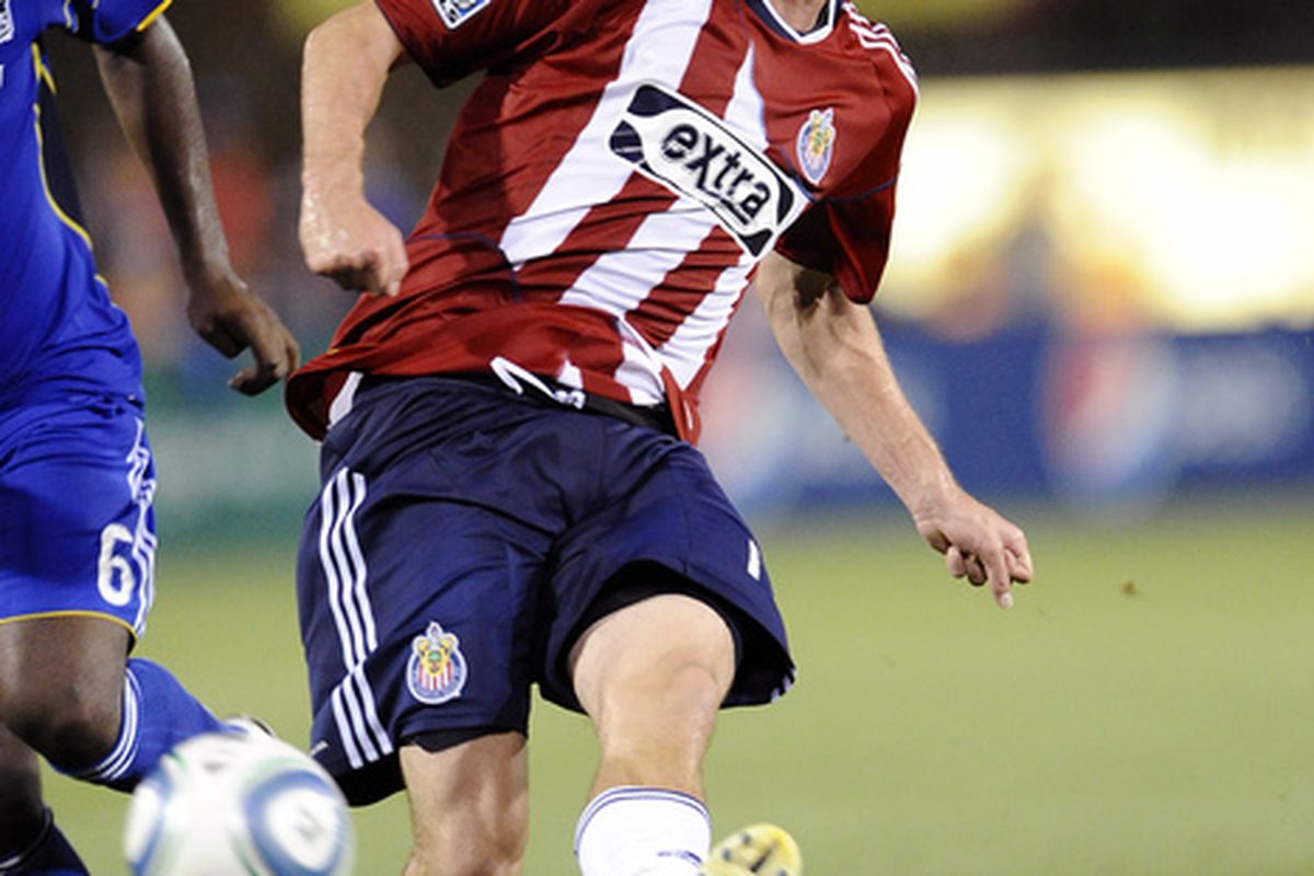 Justin Braun has emerged as a promising American striker, scoring seven goals this season for Chivas USA.