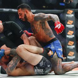 Henry Corrales defeats Andy Main at Bellator 208 at the Nassau Coliseum in Uniondale, N.Y.