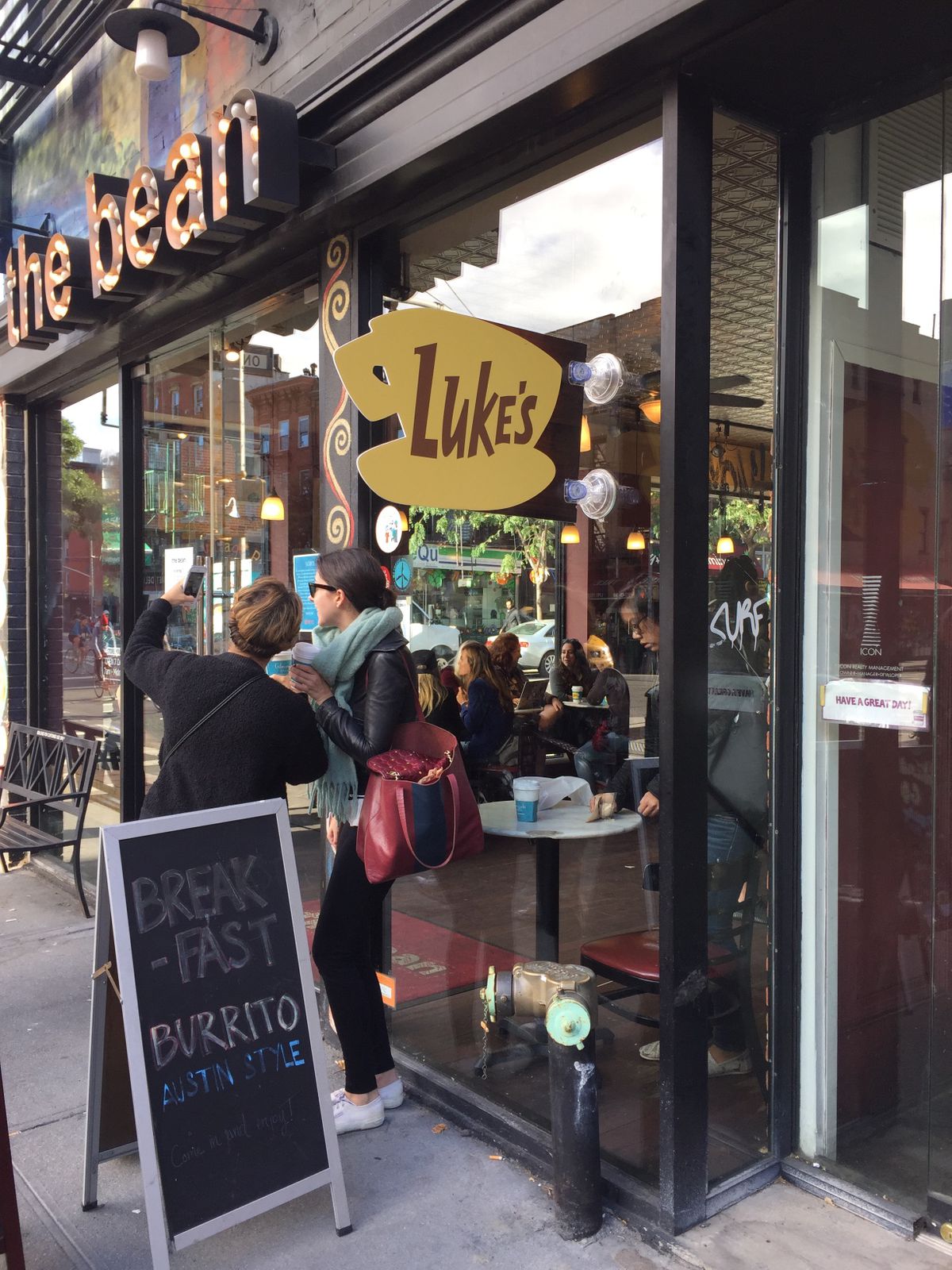 The Bean as Luke's Diner