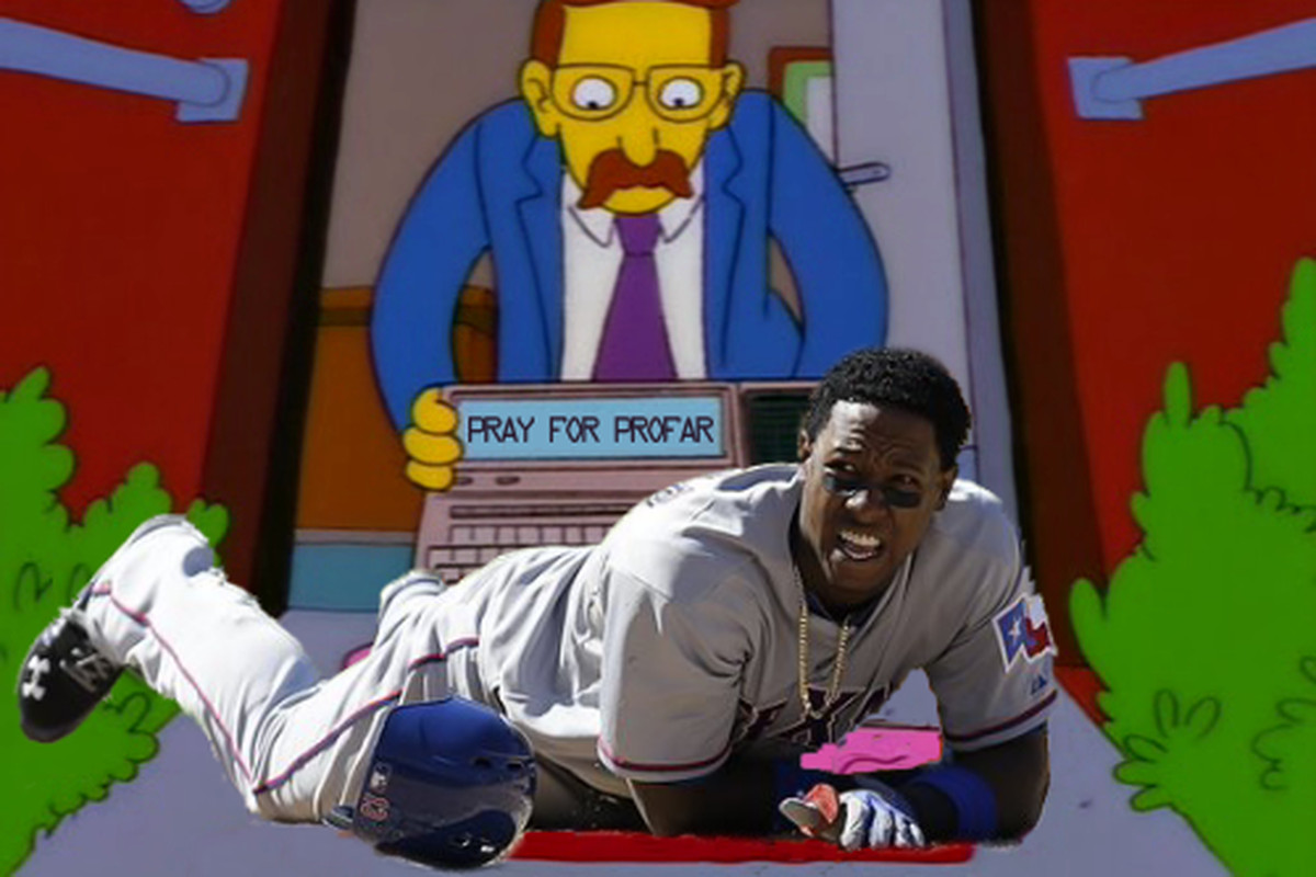 Profar. What have they done to you? 