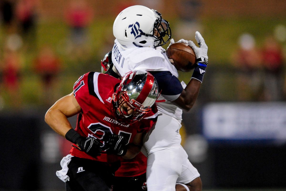 NCAA Football: Rice at Western Kentucky
