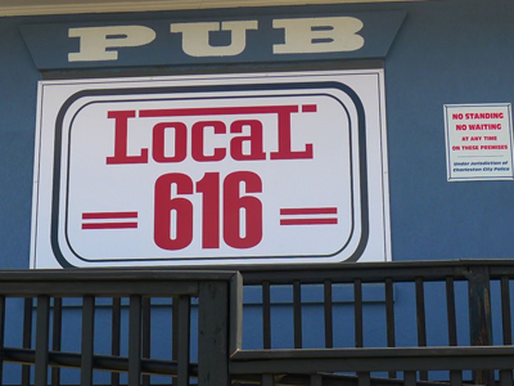 Sign that reads Local 616