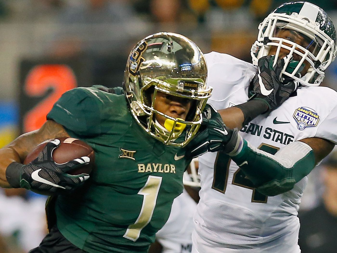 Robert Griffin III spoke with Baylor QB Seth Russell after season