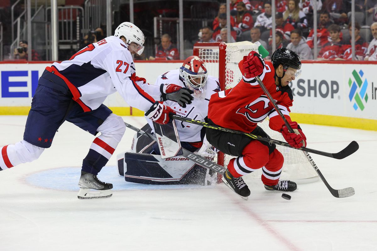 NHL: Preseason-Washington Capitals at New Jersey Devils
