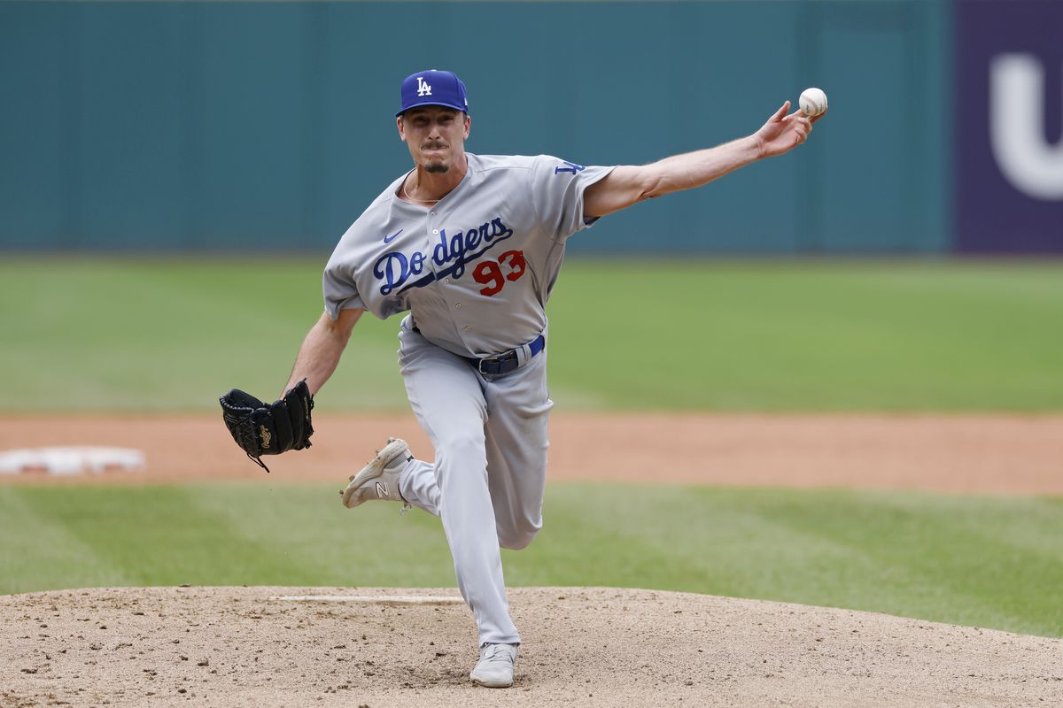 MLB: AUG 24 Dodgers at Guardians - Game 1