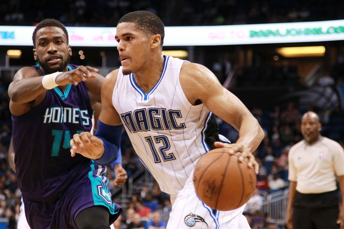 Michael Kidd-Gilchrist and Tobias Harris