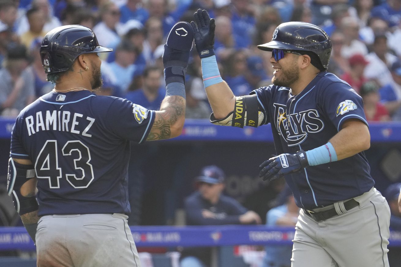 Rays 12, Blue Jays 8, : Resilient Rays cap off tumultuous season with 99th win