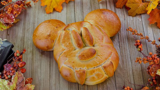 Mickey bread with fangs at Disneyland