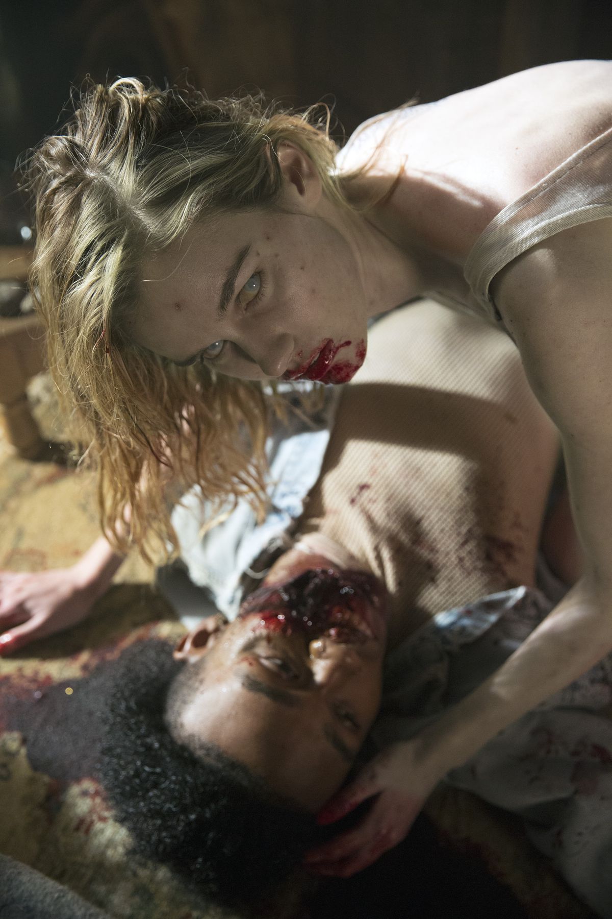 Zombies will eat your face off. Fear the Walking Dead.