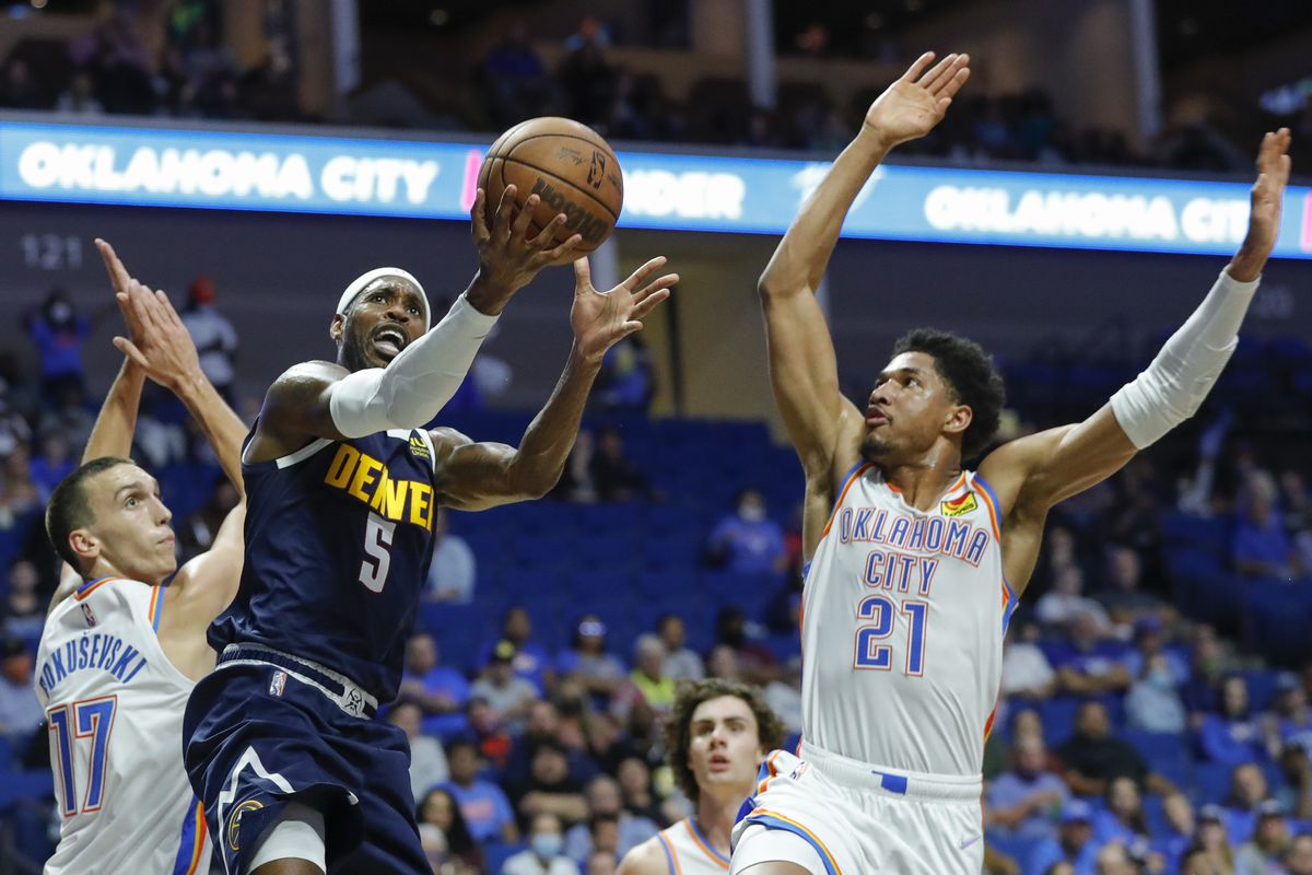 NBA: Preseason-Denver Nuggets at Oklahoma City Thunder